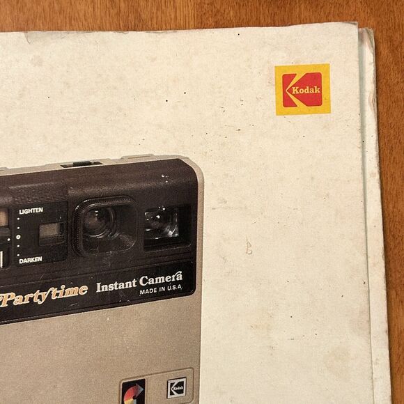 Vintage Kodak PartyTime Instant Camera User Instruction Manual Movie Prop - Picture 6 of 8